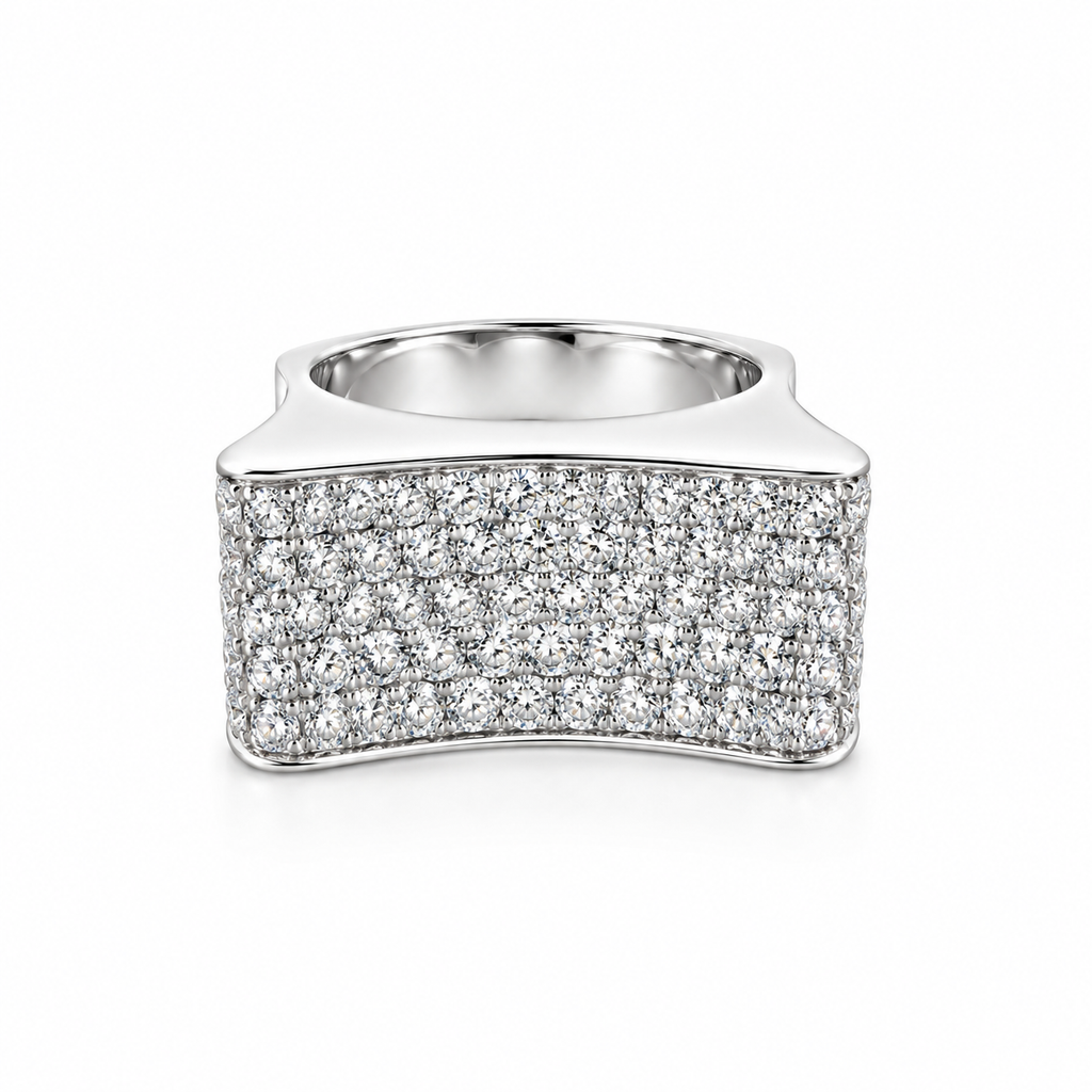 Sorja Pave Diamond Ring By Gioielli Di Valenza