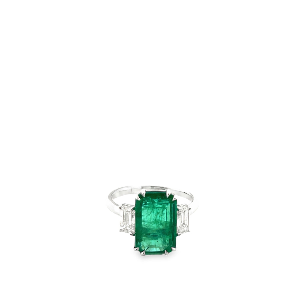 Emerald Diamond Ring
