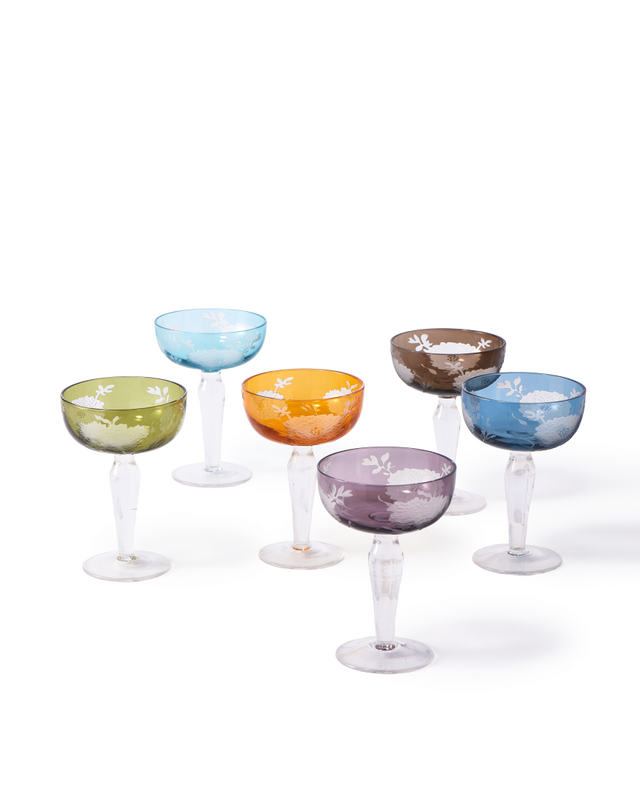 Coupe Peony Multicolour Set 6