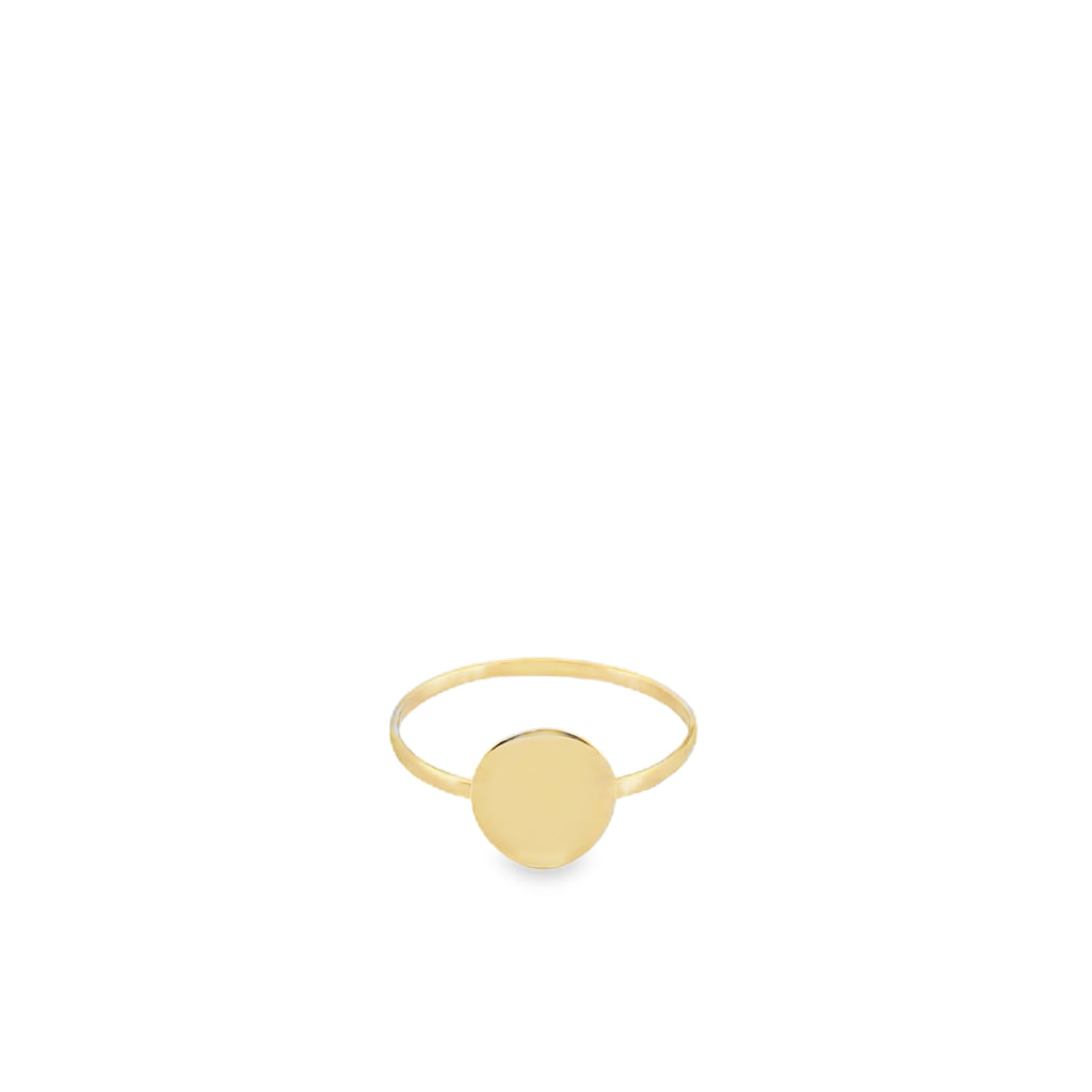 Round Gold Ring