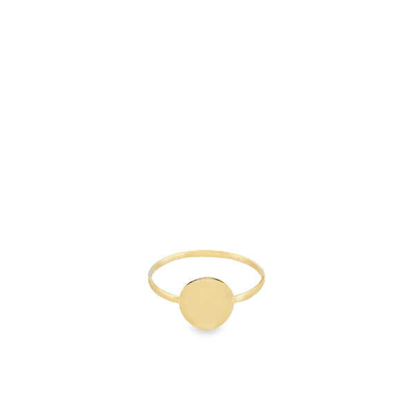 Round Gold Ring