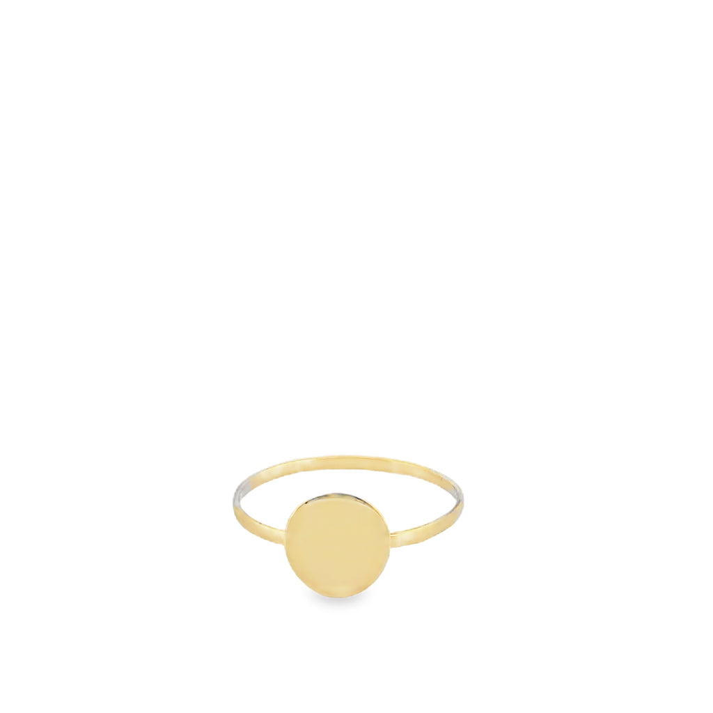Round Gold Ring