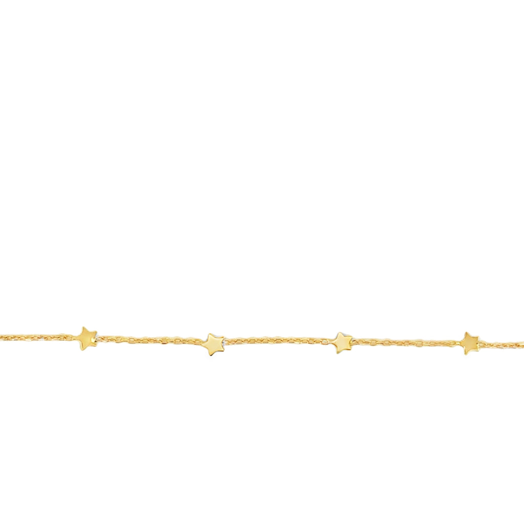 5 Star Gold Bracelet