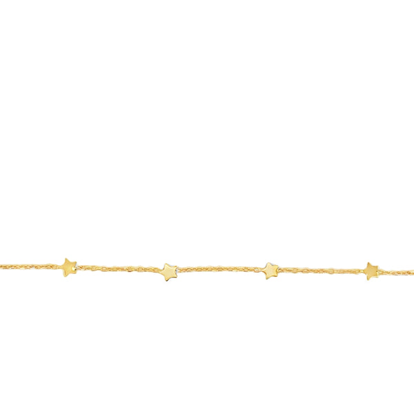 5 Star Gold Bracelet
