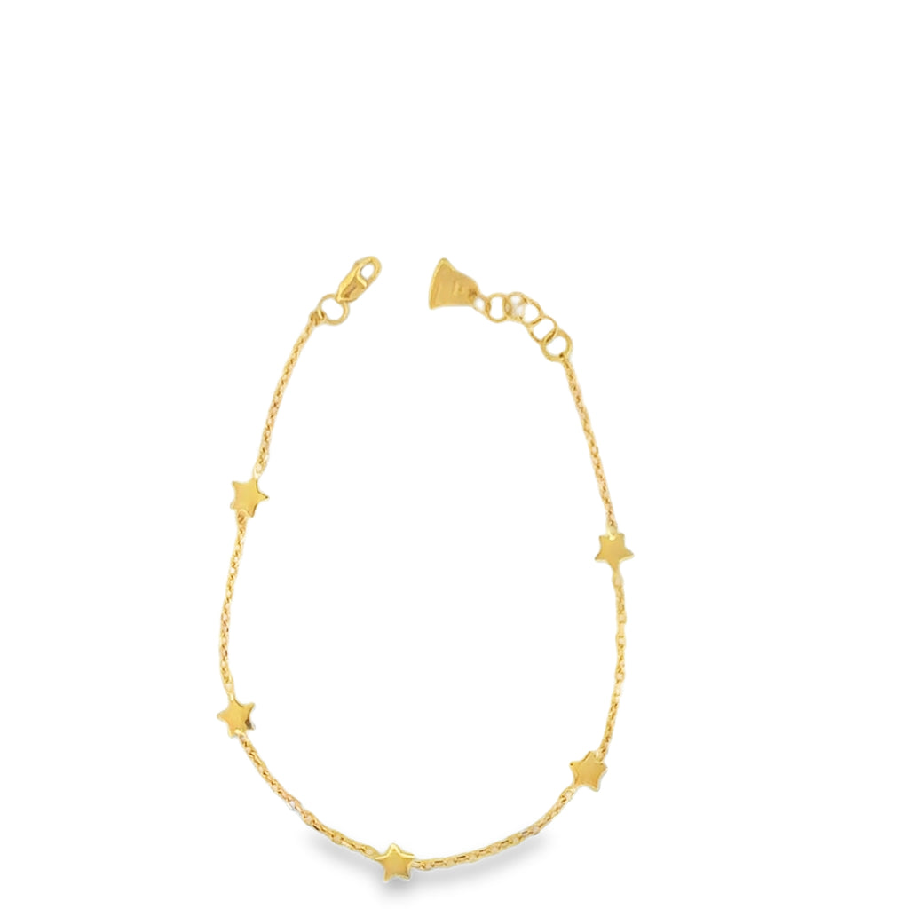 5 Star Gold Bracelet