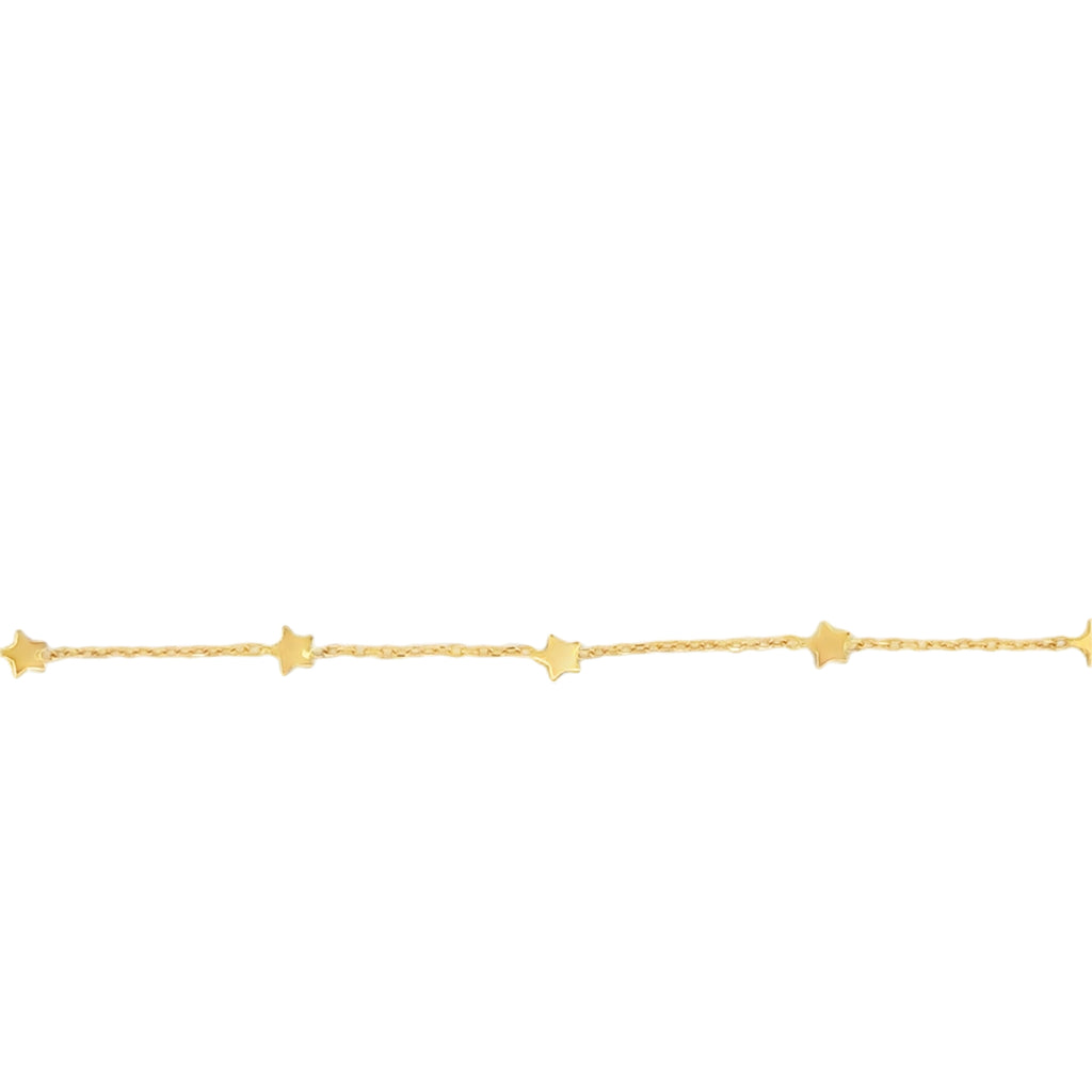 5 Star Gold Bracelet