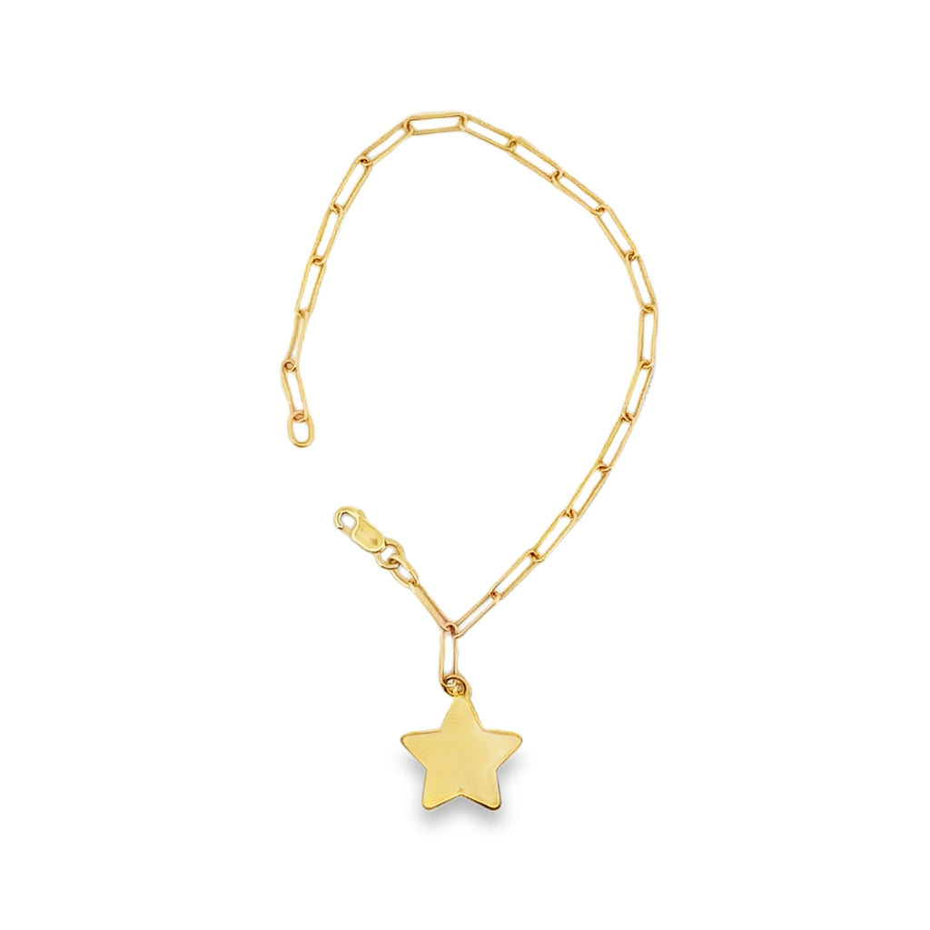 Paperclip Star Bracelet