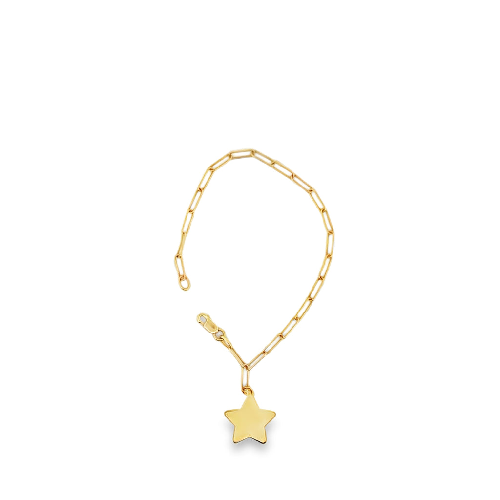 Paperclip Star Bracelet