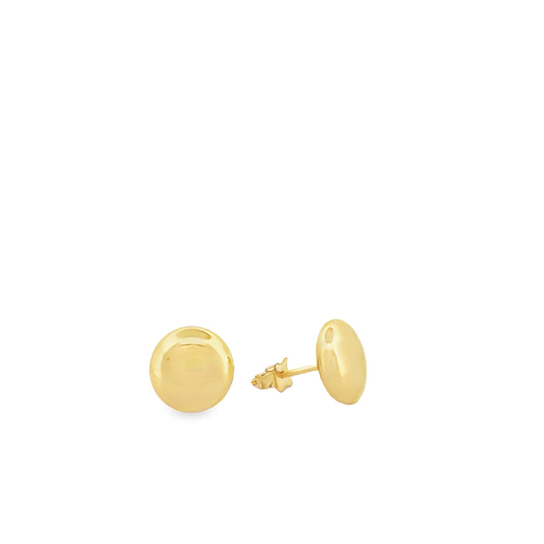 Gold Round Studs