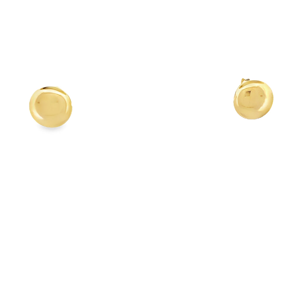 Gold Round Studs