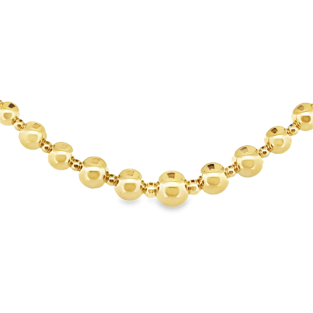 Gold Tierra Bead Necklace