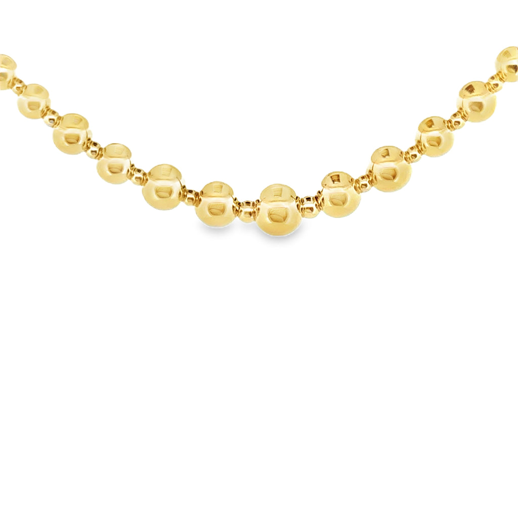 Gold Tierra Bead Necklace