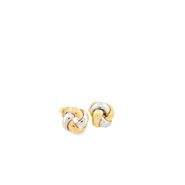 Lovely Gold Small Node Studs