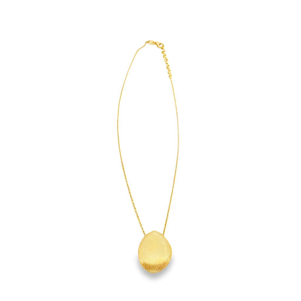 Matte Drop Necklace