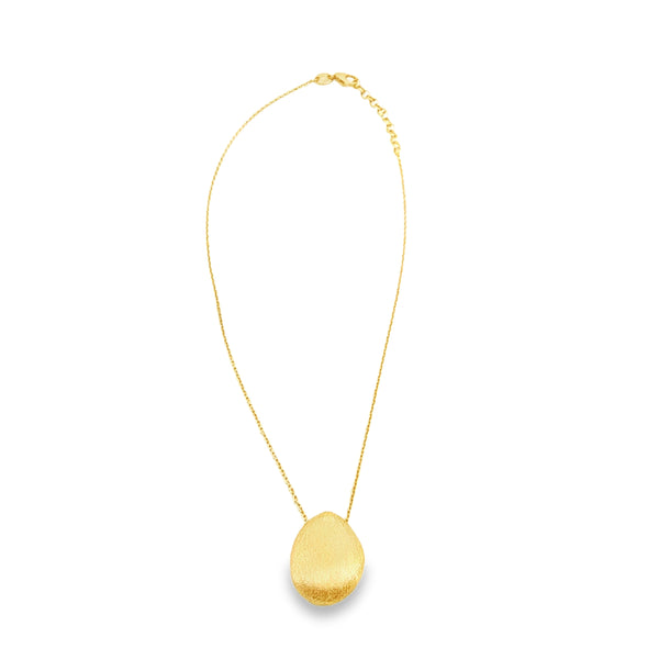 Matte Drop Necklace