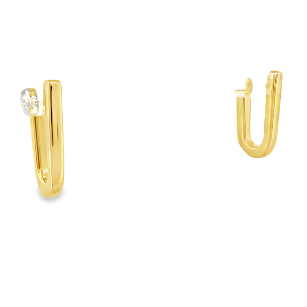 Gold Lyra Hoops
