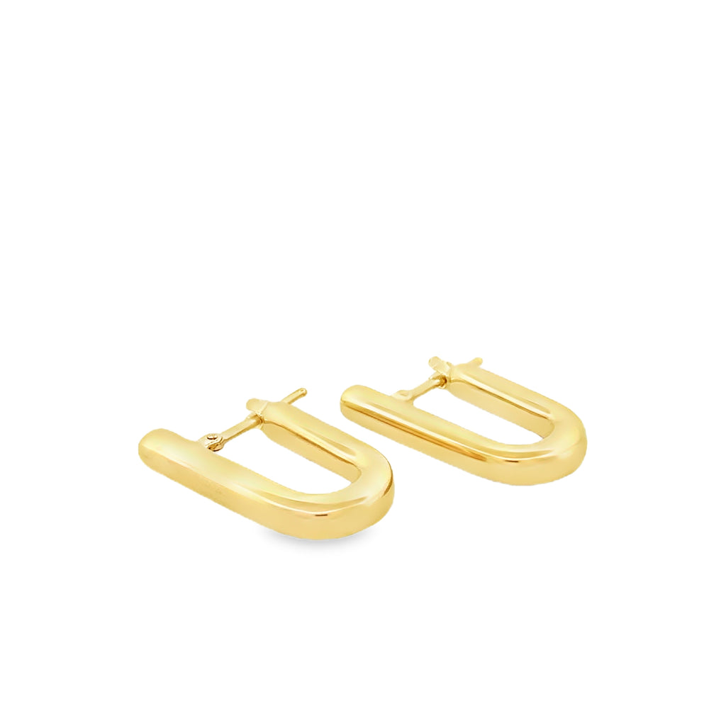 Gold Lyra Hoops