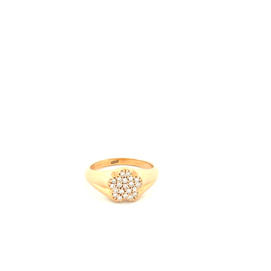 Flower Diamond Ring