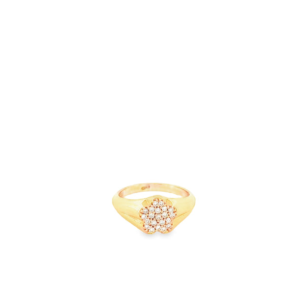 Flower Diamond Ring