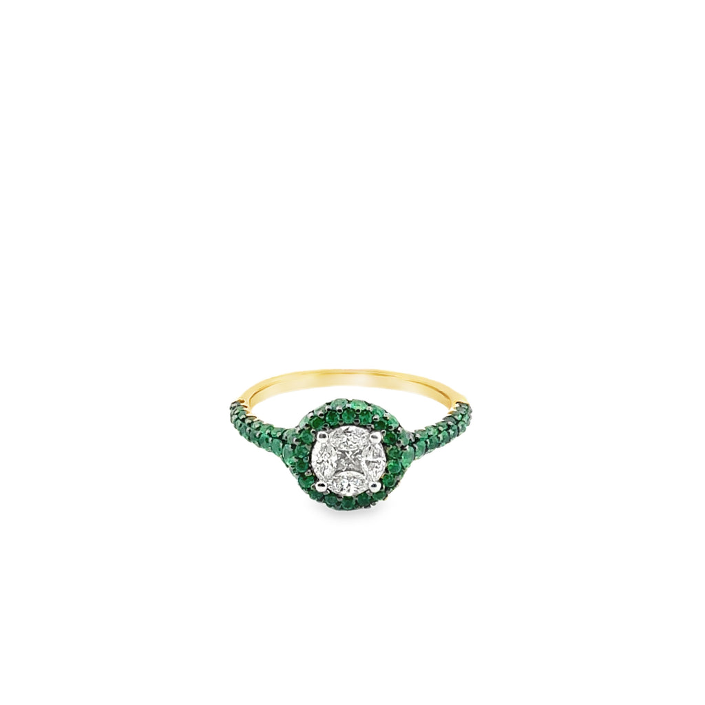 Emerald Gold Ring