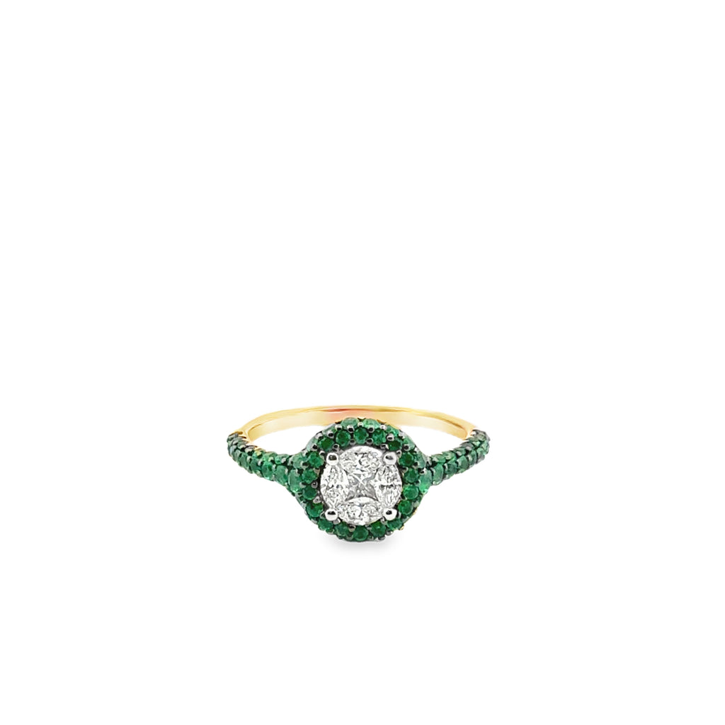 Emerald Gold Ring