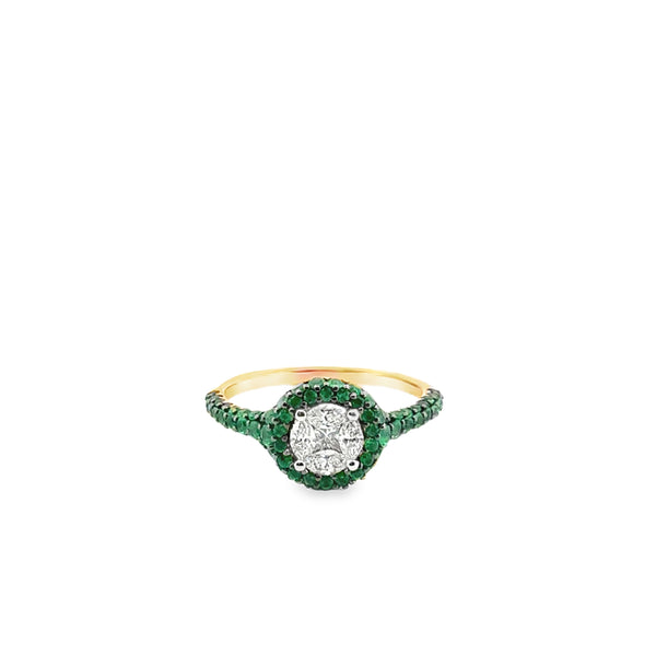 Emerald Gold Ring