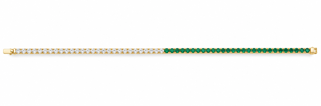 Mitico Emerald Diamond Bracelet