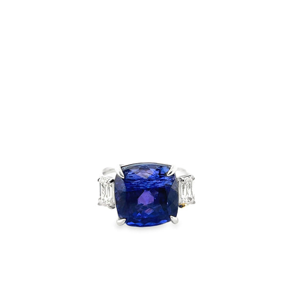 Sapphire Diamond Ring