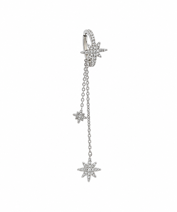 Zendaya White Gold Piercing