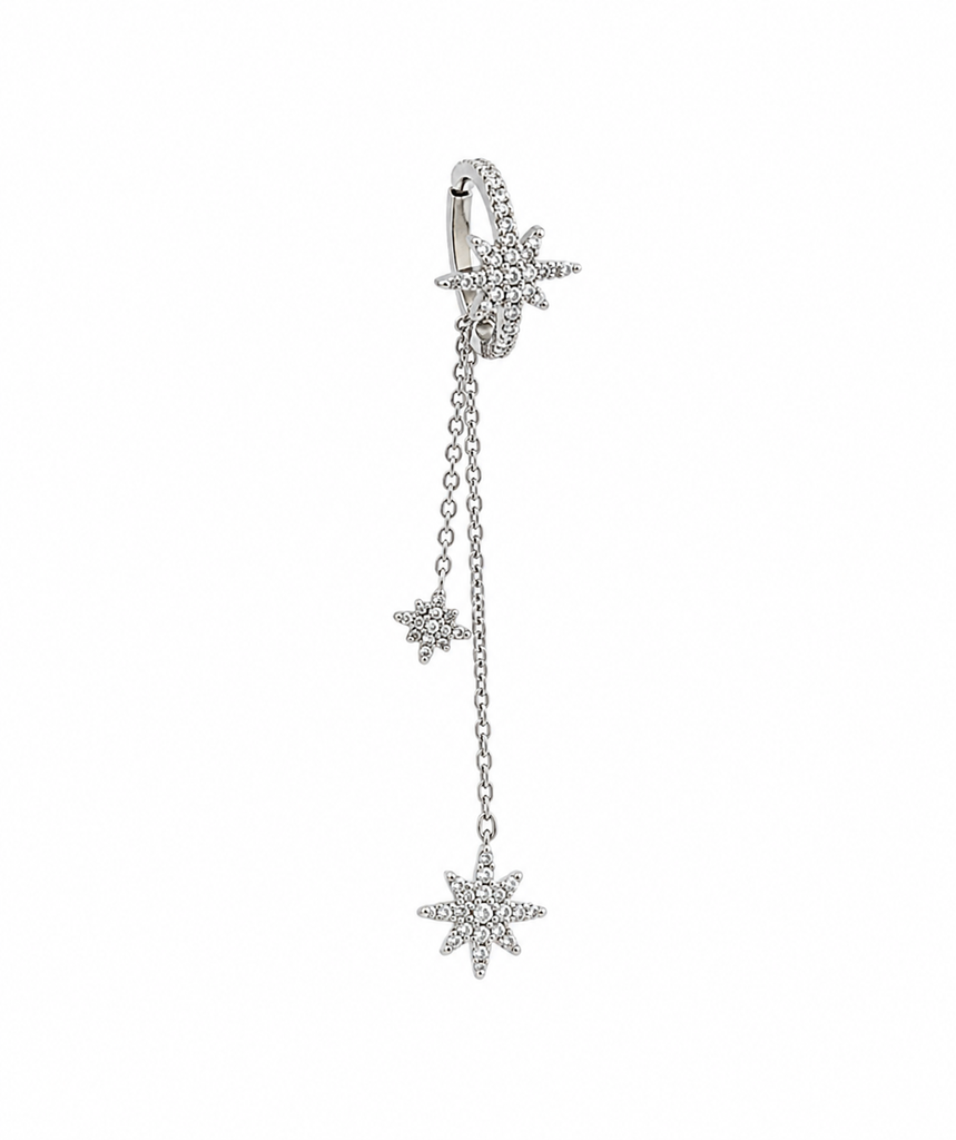 Zendaya White Gold Piercing