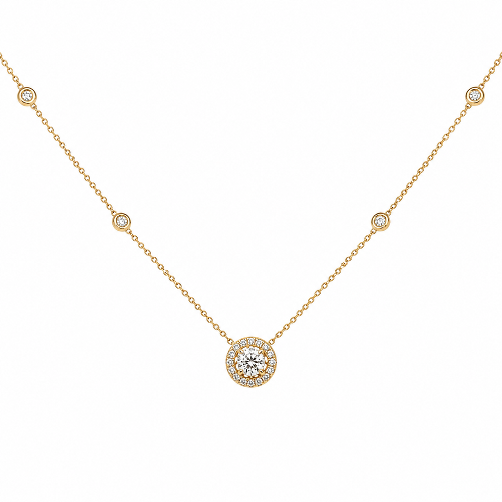 Gold Necklace By Liviluxe