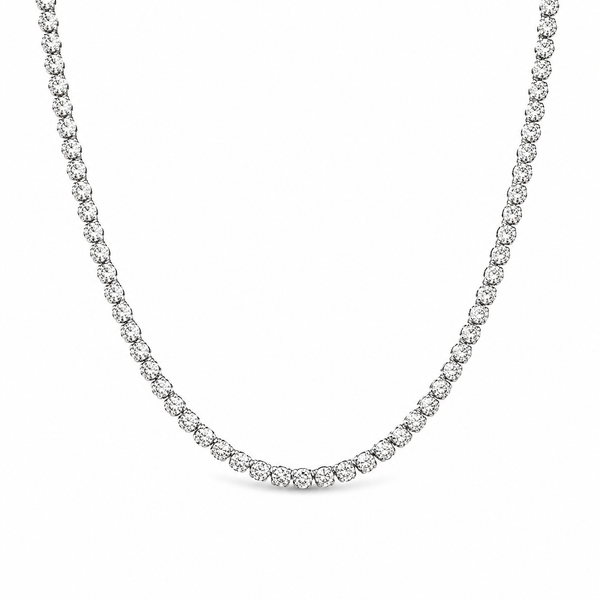 Diamond Tennis Necklace By Gioielli di Valenza