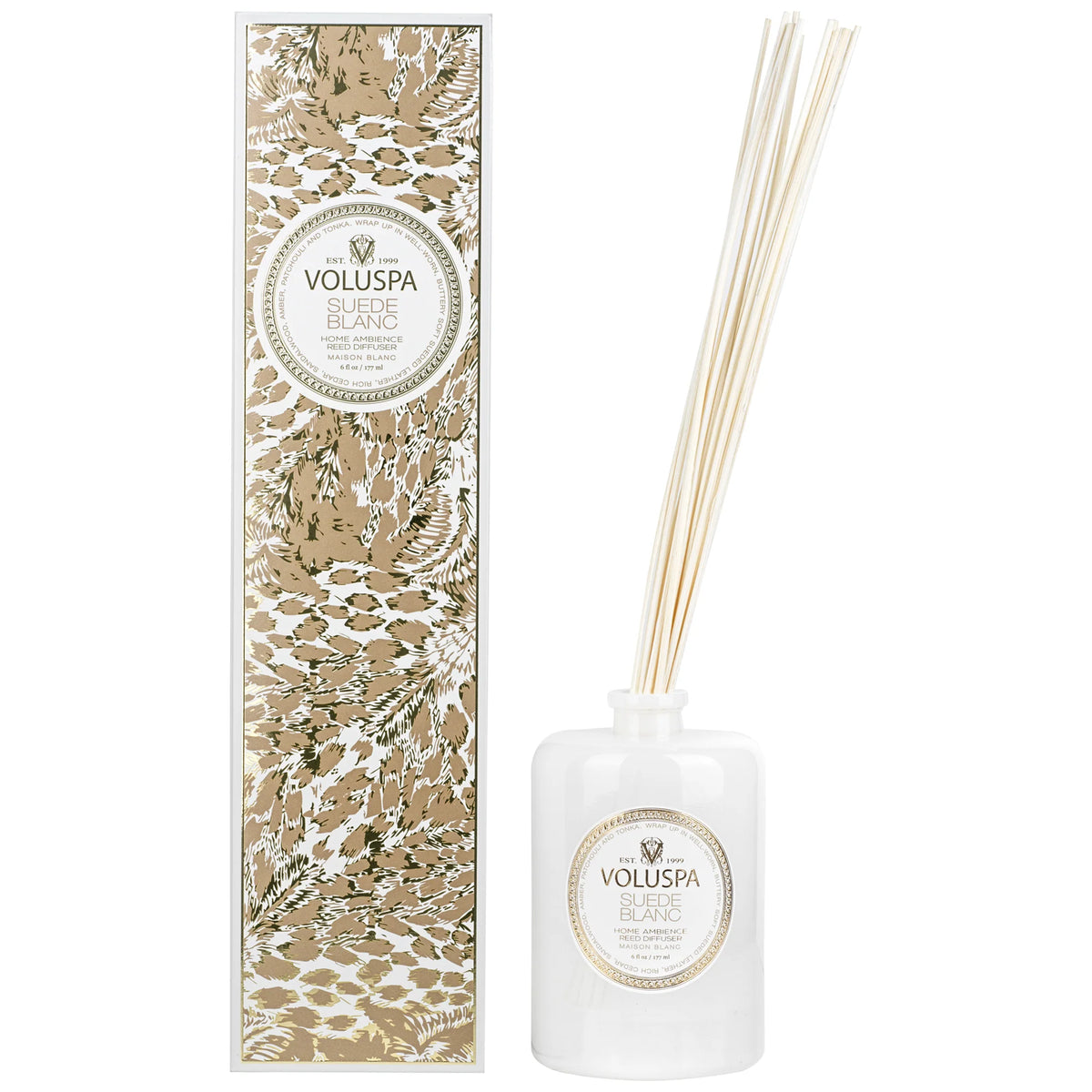 Suede Blanc Reed Diffuser – Liviluxe & Other Stories