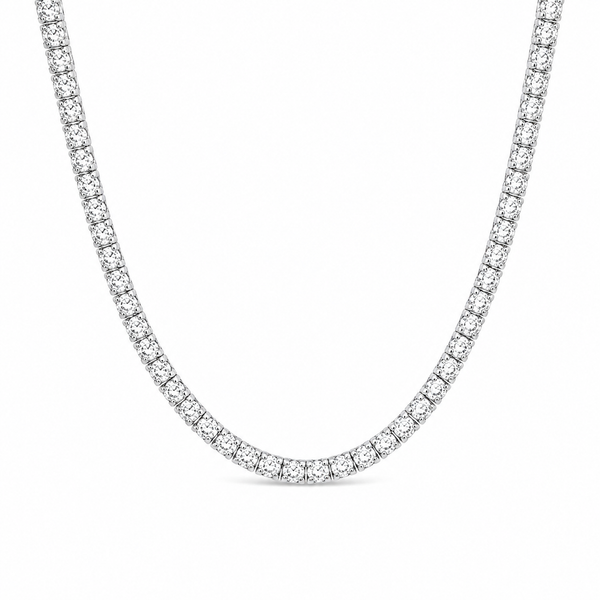 New Diamond Tennis Necklace