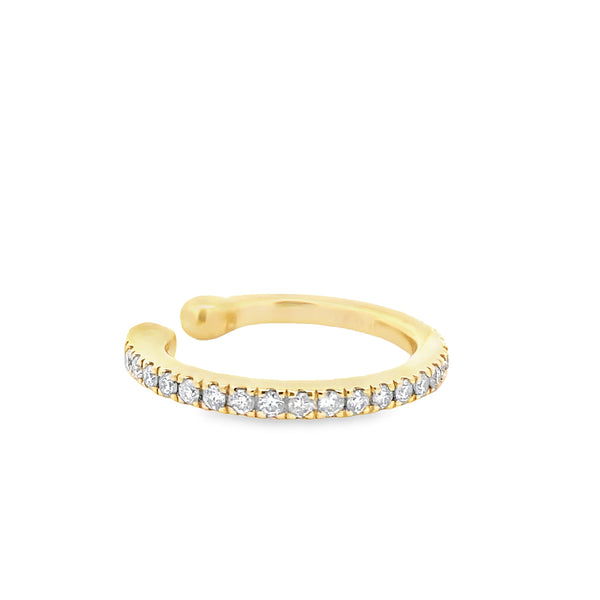 Real Diamond Ear Cuff By Gioielli Di Valenza