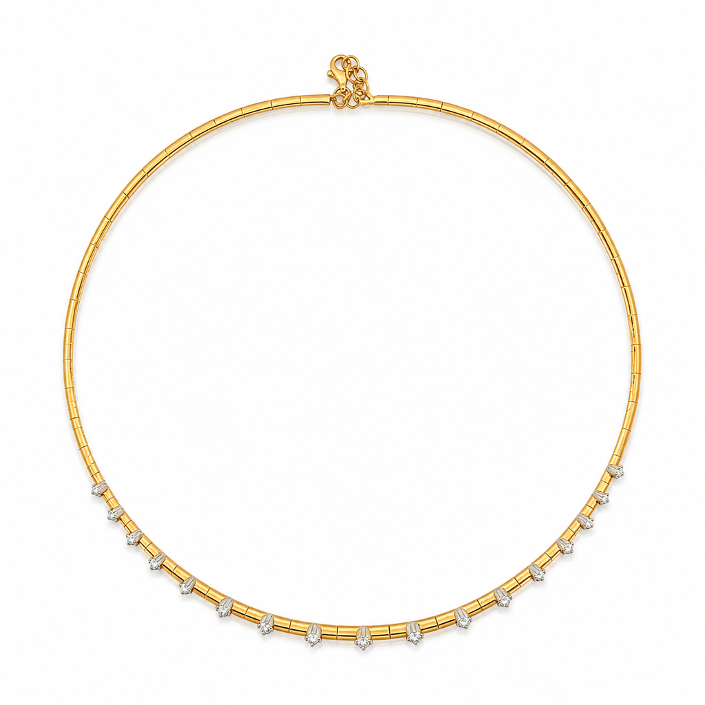 Gold Hard Necklace