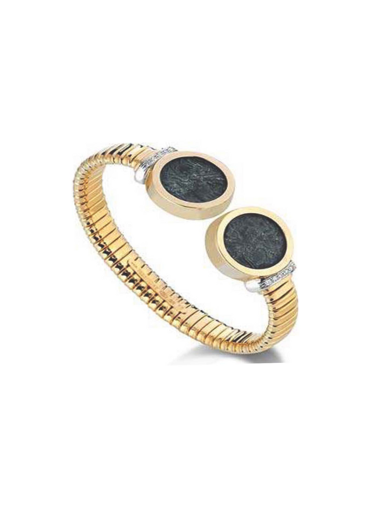 Gold Coin Bracelet By Tessitore