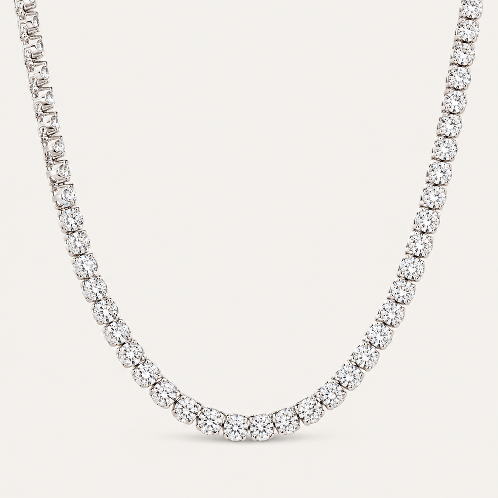 The Astoria Diamond Tennis Necklace