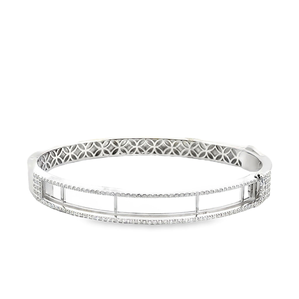 White Gold Dia Bracelet