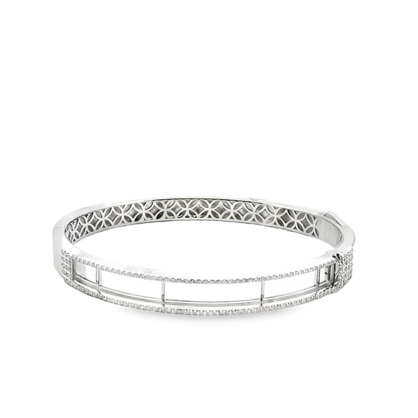 White Gold Dia Bracelet