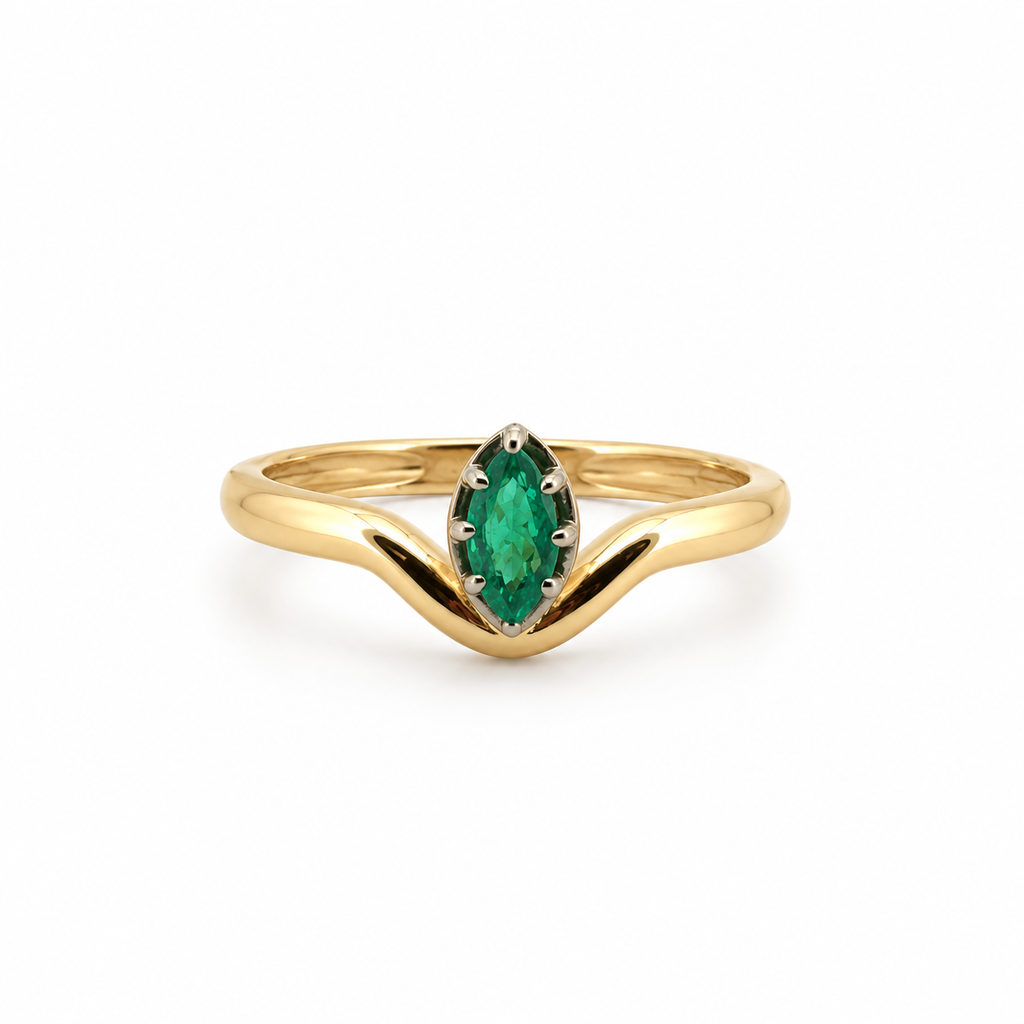 Melany Gold Ring By Liviluxe