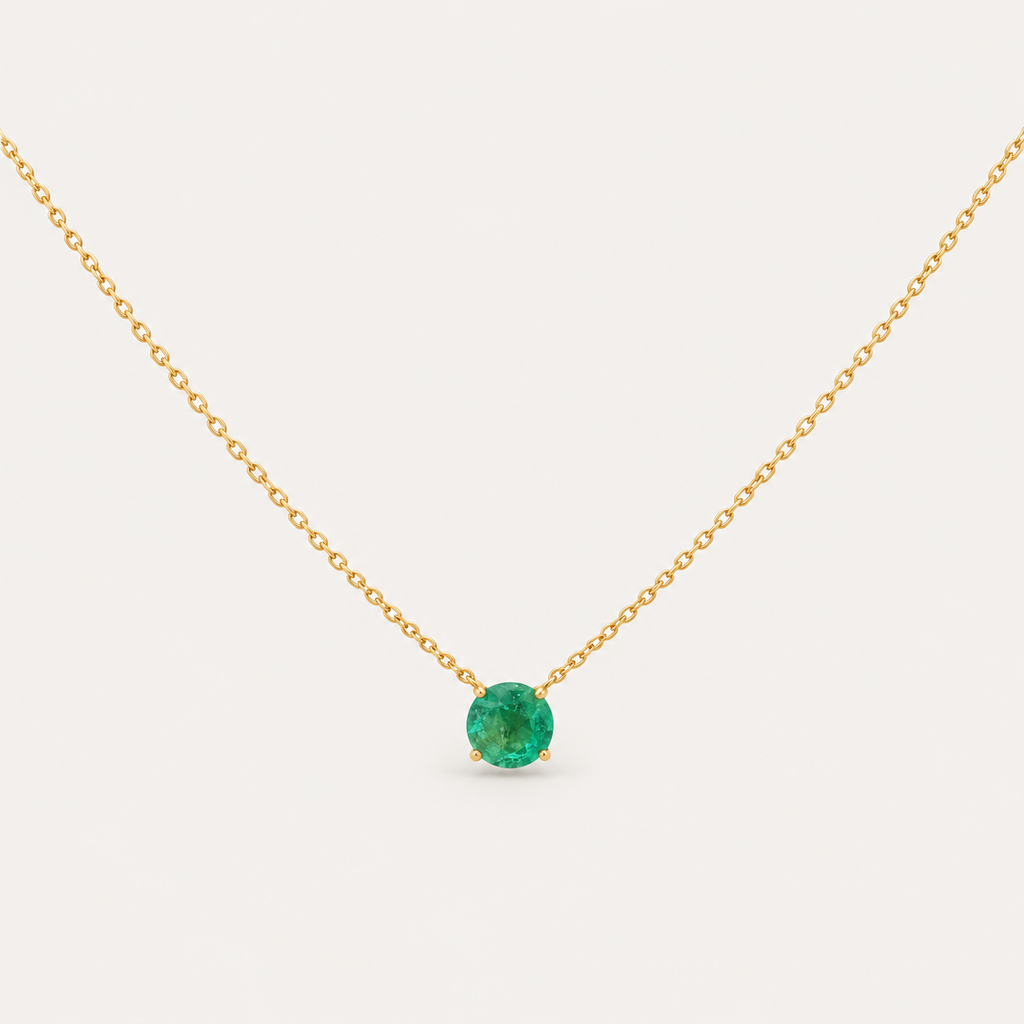 The Cira Emerald Necklace