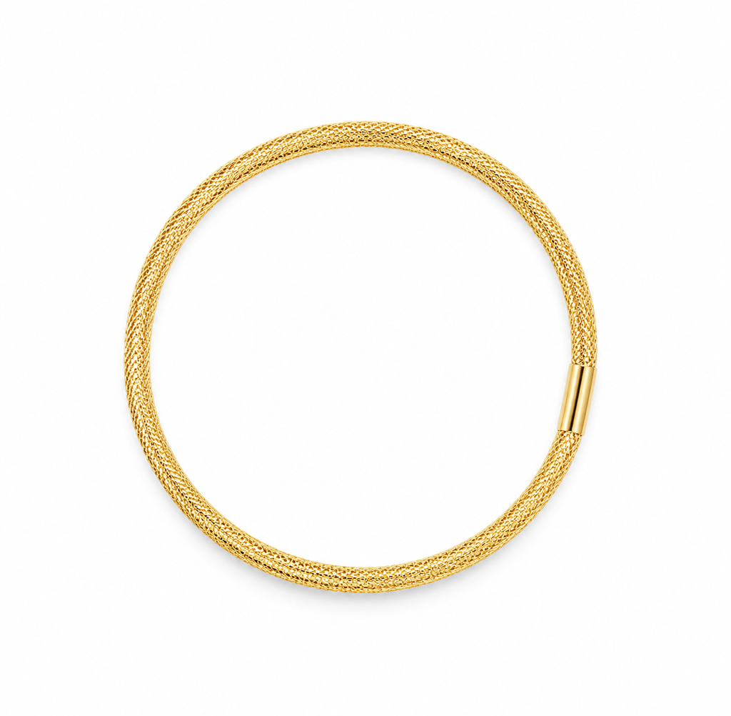 Just Stretchy Gold Bracelet
