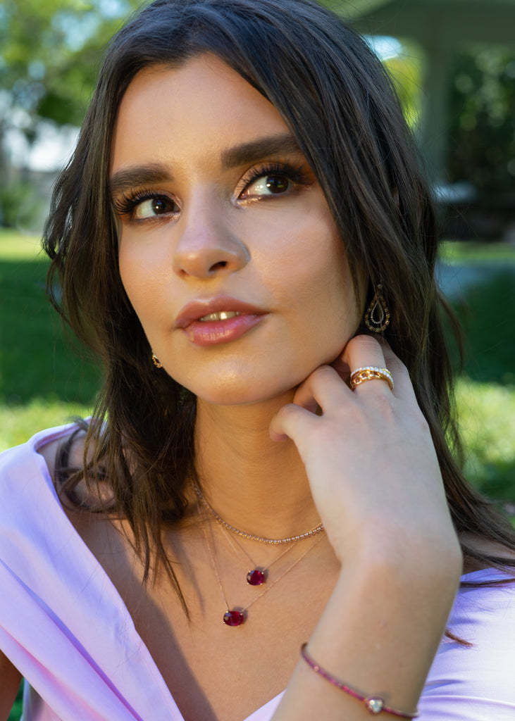 Ruby Pendant  By Gioielli Di Valenza