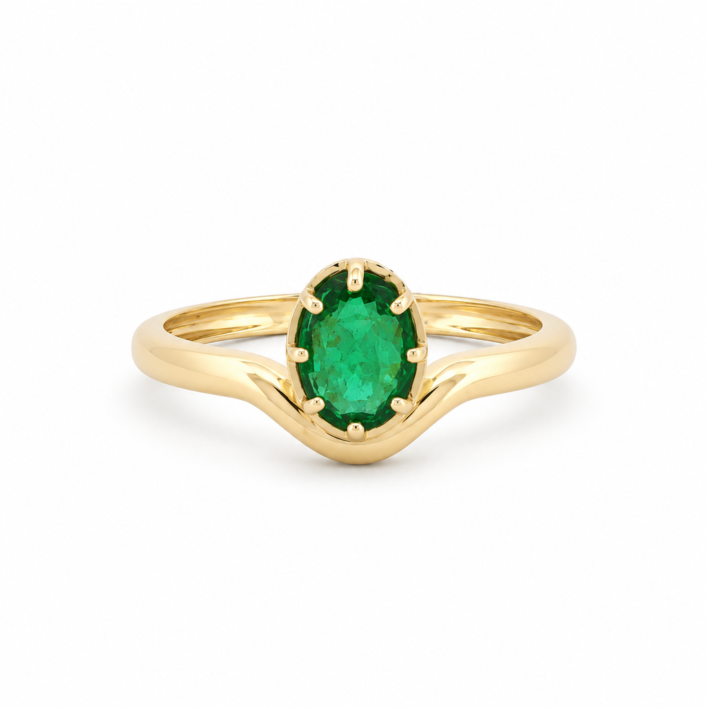 Elora Gold Ring By Liviluxe