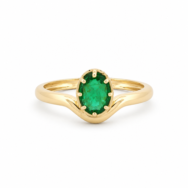Elora Gold Ring By Liviluxe