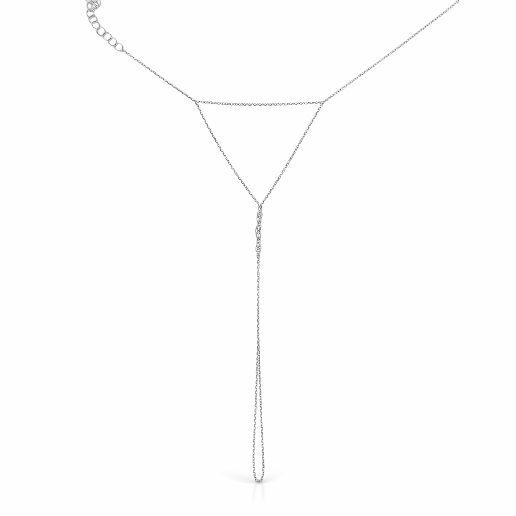 White Gold Diamond Ring Bracelet