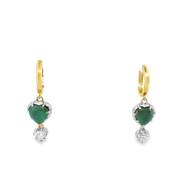 Eme Heart Earrings