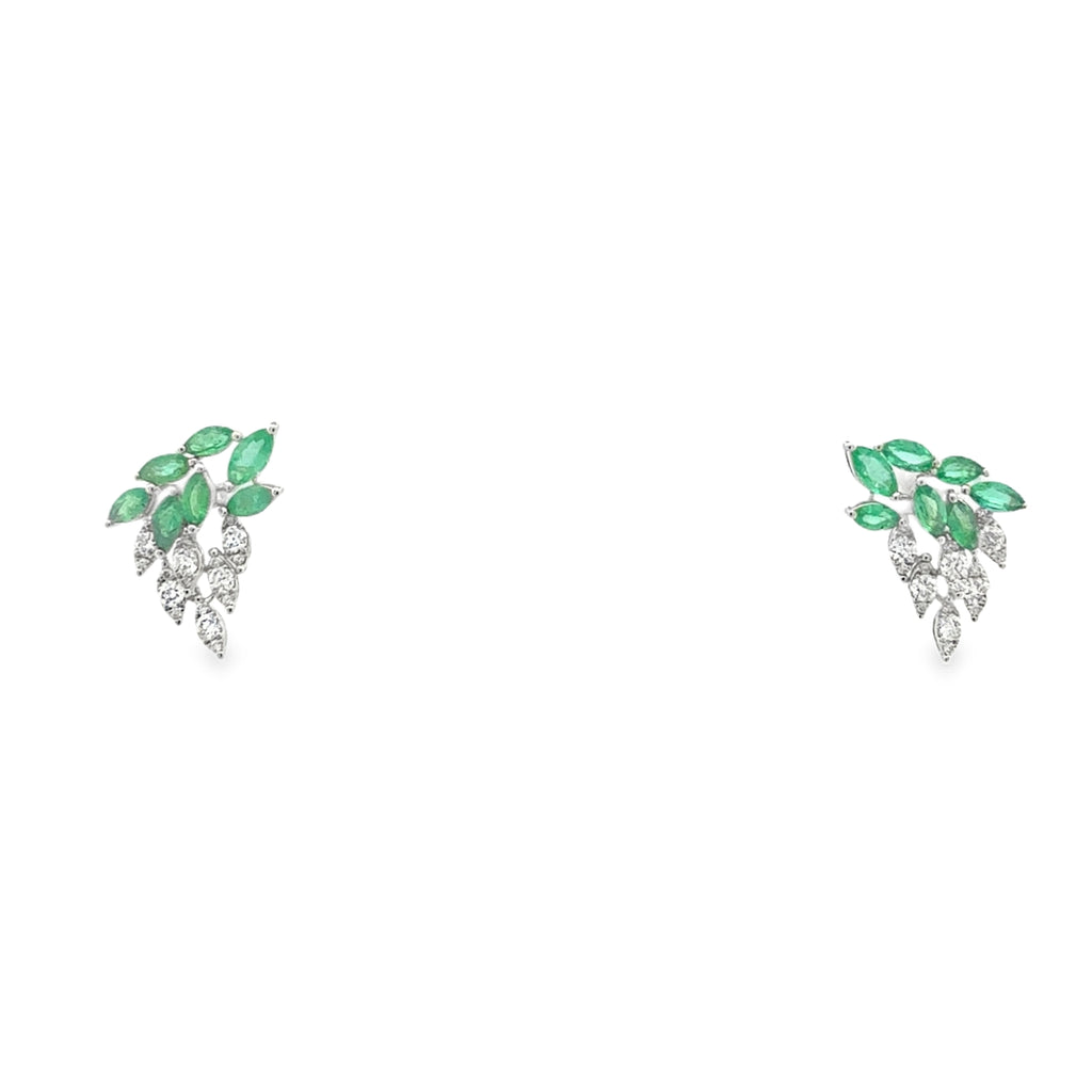 Lovely Emerald Earrings By Liviluxe