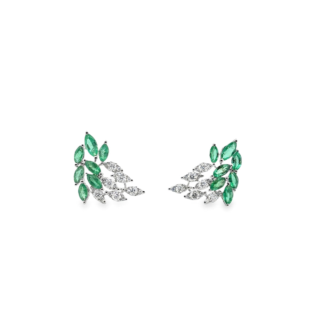 Lovely Emerald Earrings By Liviluxe